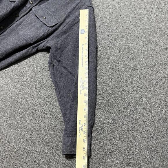 Northern ExpeditionLtd GreyxMens L Heavyweight Flannel Shirt - Picture 6 of 7